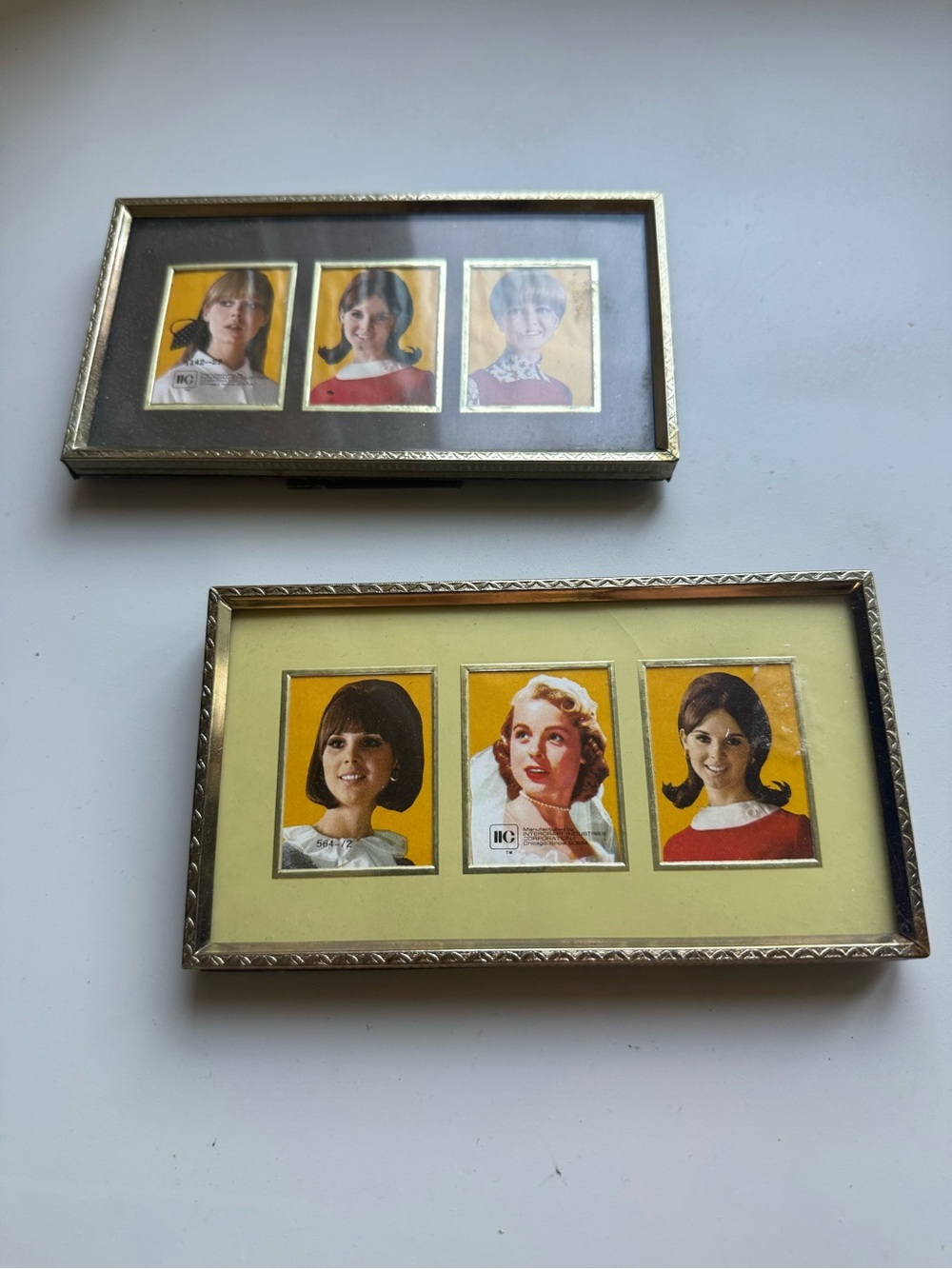 Vintage Goldtone frames